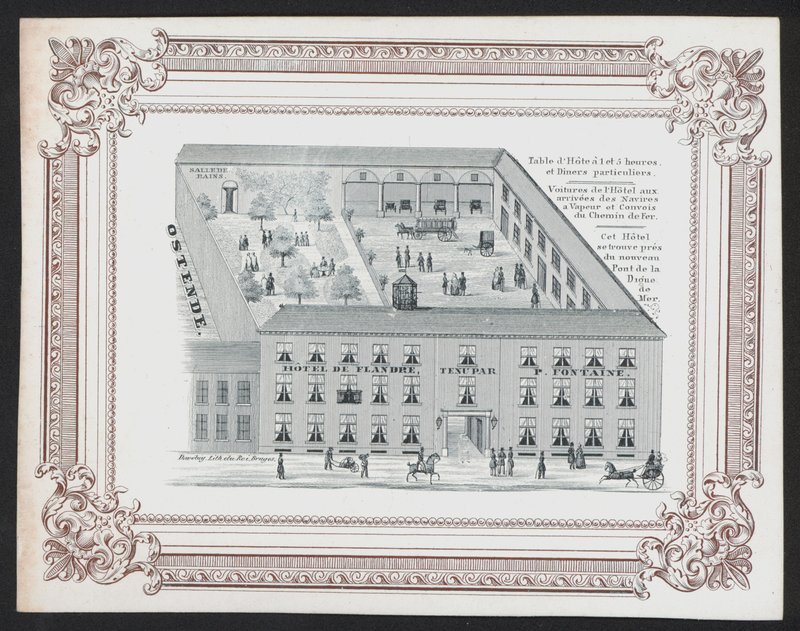 Tarjeta comercial de hotel de European School
