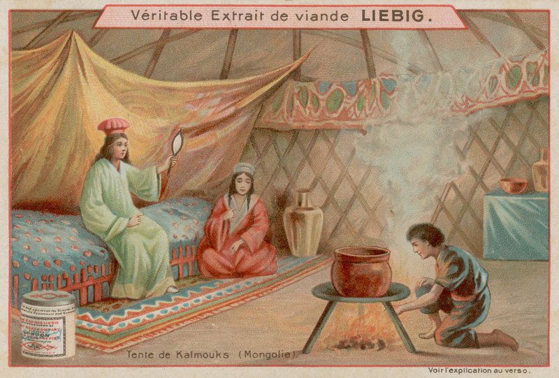 Dentro de una Tienda en Mongolia de European School