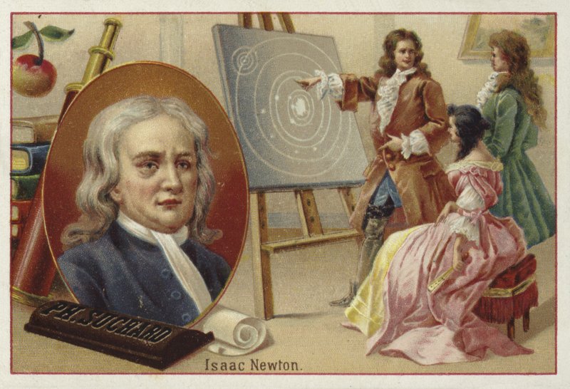 Isaac Newton, físico y matemático inglés de European School