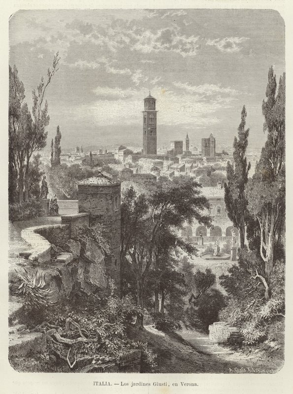 Italia - Jardines Giusti en Verona de European School