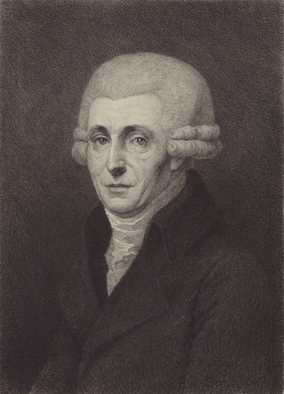 Josef Haydn (grabado) de European School