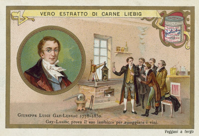 Joseph Louis Gay-Lussac, químico y físico francés de European School