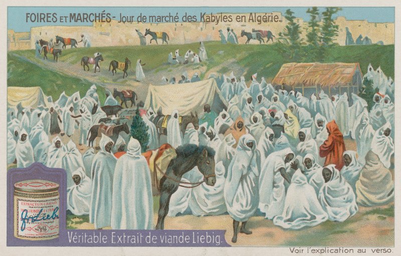 Día de Mercado Kabyle en Argelia de European School