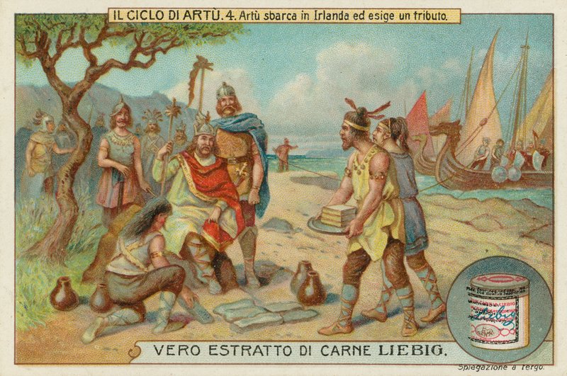 El rey Arturo recibe tributo en Irlanda de European School