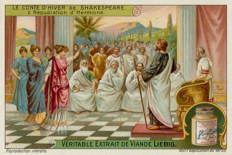 El Rey Leontes acusa a la Reina Hermione de infidelidad de European School
