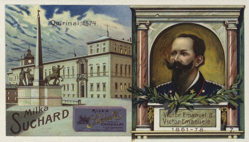 Rey Víctor Manuel II de Italia y el Palacio del Quirinal, Roma de European School