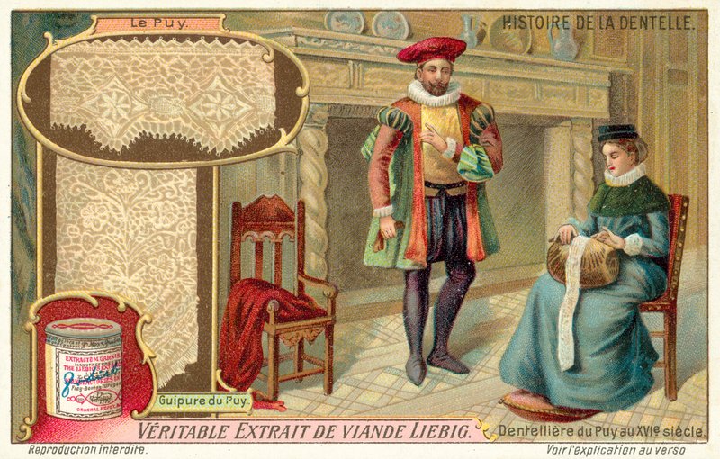 Encajera de Le Puy, Francia de European School