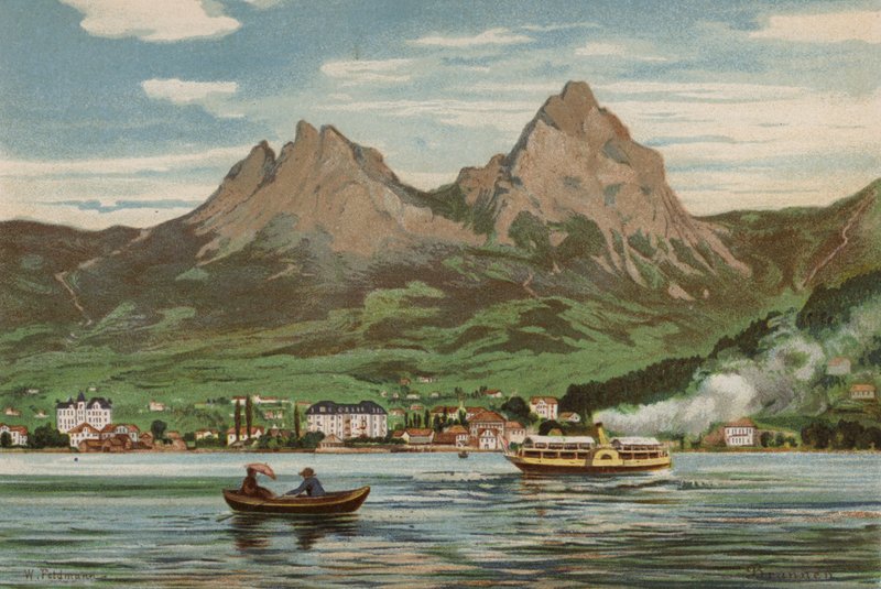 Lago Lucerna: Brunnen de European School