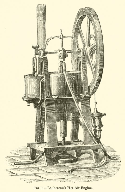 El motor de aire caliente de Laubereau de European School