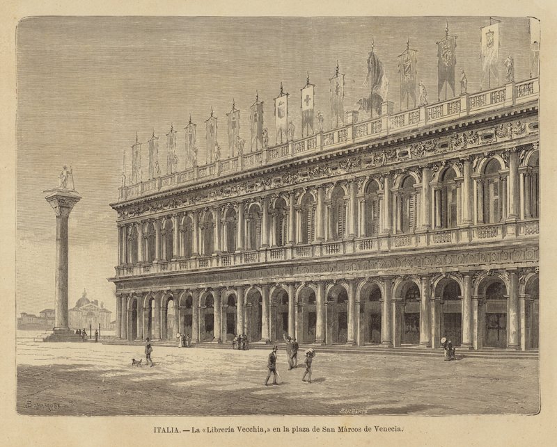 Libreria Vecchia en la Piazza San Marco en Venecia de European School