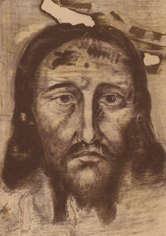 Imagen de Jesucristo: De la iglesia de San Bartolomé, Génova (cromolito) de European School