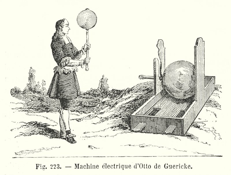Máquina eléctrica de Otto de Guericke de European School