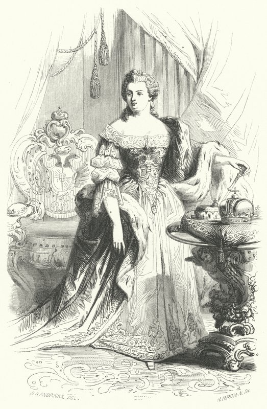 María Teresa de Austria, Emperatriz del Sacro Imperio Romano de European School