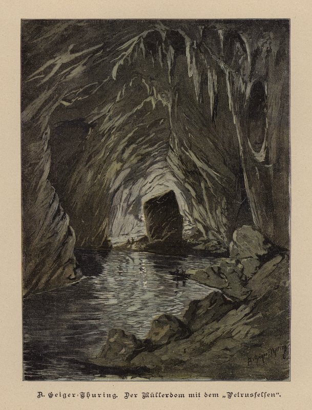 Mullerdom y Petrusfelsen (Sala Muller y Roca de San Pedro), Cuevas de Skokjan, Eslovenia de European School