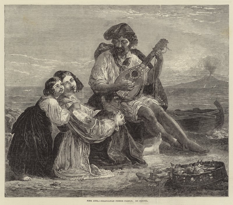 Familia de pescadores napolitanos de European School