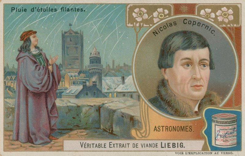 Nicolás Copérnico y una lluvia de estrellas fugaces de European School