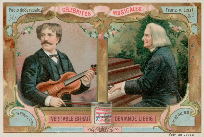 Pablo de Sarasate y Liszt de European School