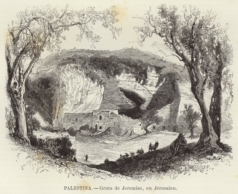 Gruta de Jeremías en Jerusalén de European School