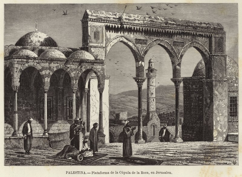 Plataforma de la Cúpula de la Roca en Jerusalén de European School