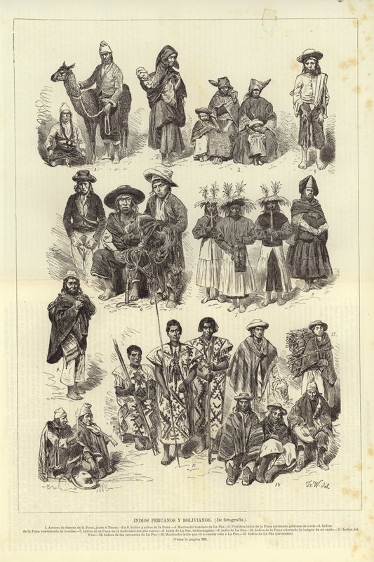 Pueblos nativos de Perú y Bolivia de European School