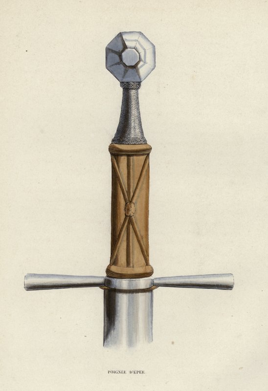 Empuñadura de Espada de European School