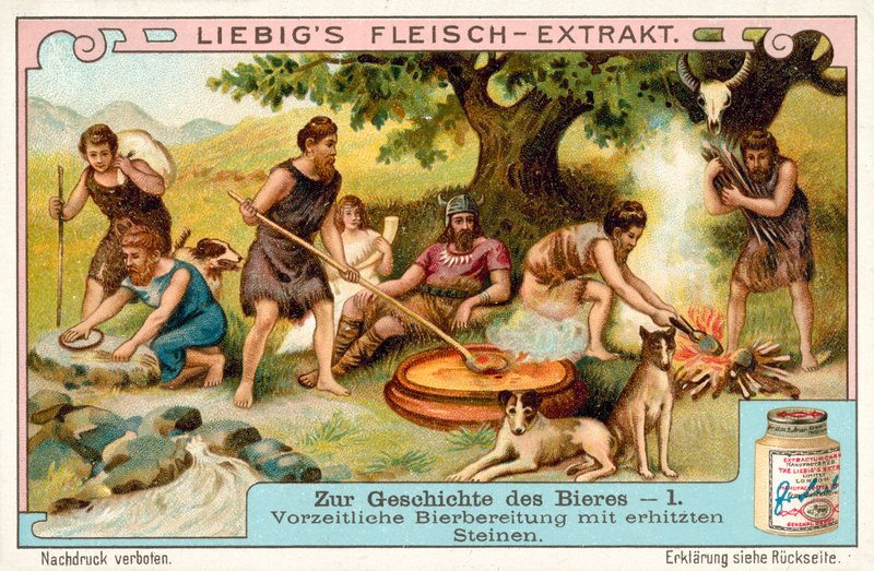 Producción de cerveza prehistórica usando piedras calentadas de European School
