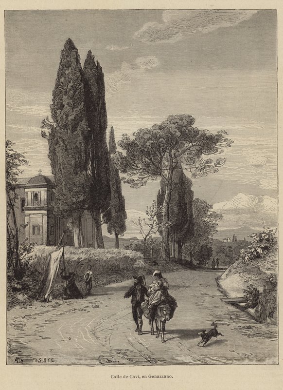 Camino de Cavi a Genazzano de European School