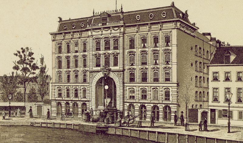 Rotterdam: El Pasaje (litografía) de European School
