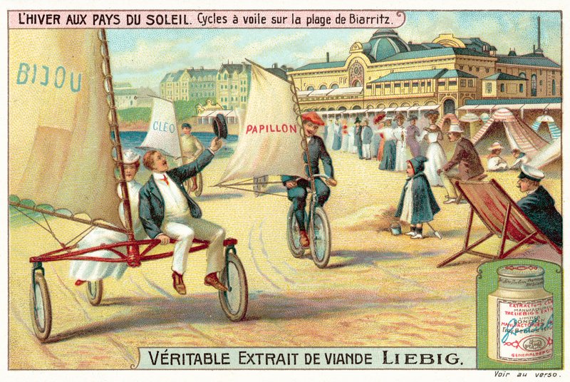 Yachting de arena en la playa de Biarritz de European School