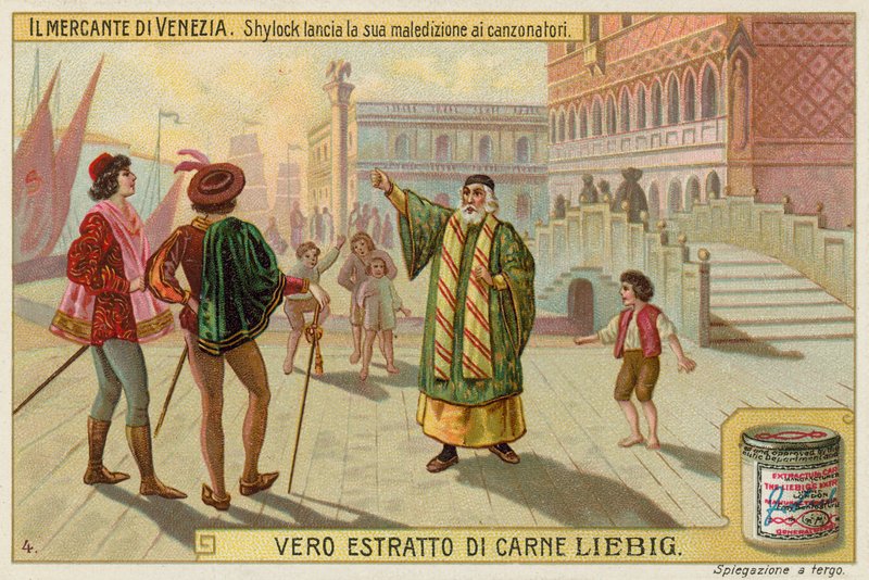 Shylock, Bassanio y Antonio de European School