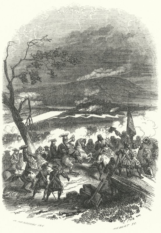 Sitio de Namur por Luis XIV de Francia de European School