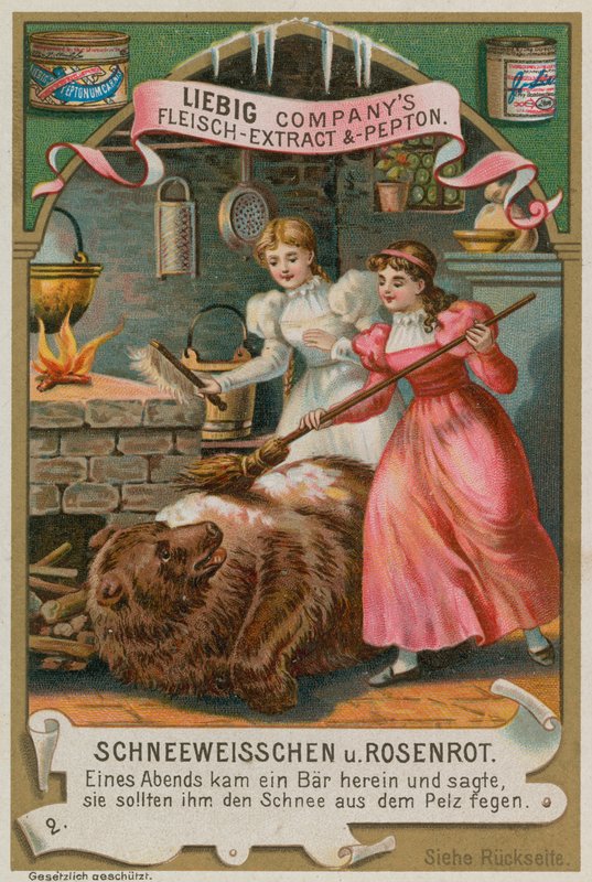 Blanca Nieves y Rosa Roja Cepillan la Nieve del Oso de European School