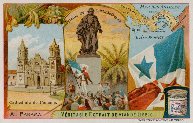 Estatua de Cristóbal Colón, Antillas y Catedral de Panamá de European School