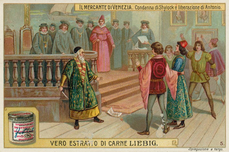 El arresto de Shylock y la liberación de Antonio de European School