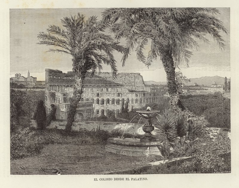El Coliseo desde el Palatino de European School