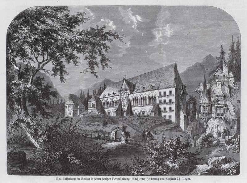 El Kaiserhaus, palacio imperial en Goslar, Alemania de European School