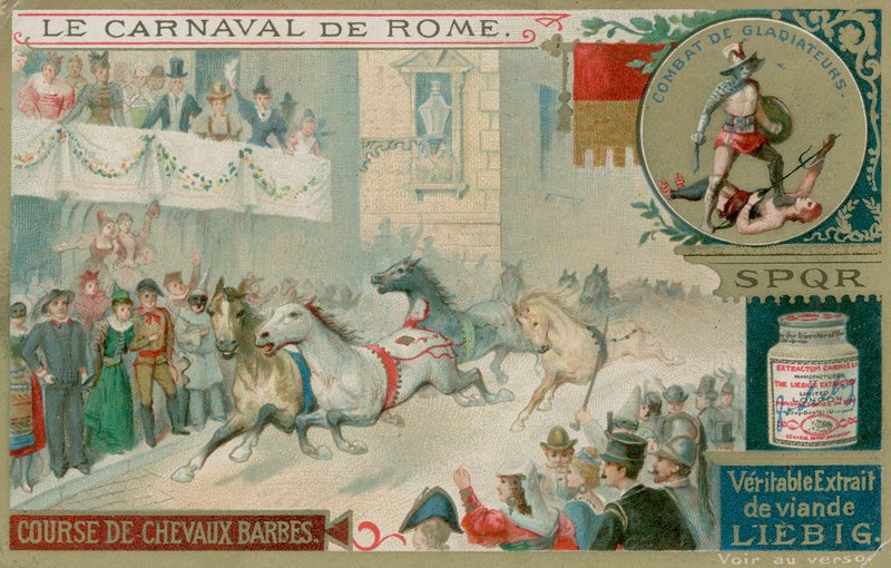 La carrera de caballos salvajes de European School