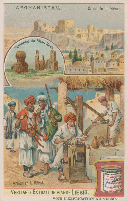 La tumba de Shah Rukh y la ciudad y armería de Herat de European School