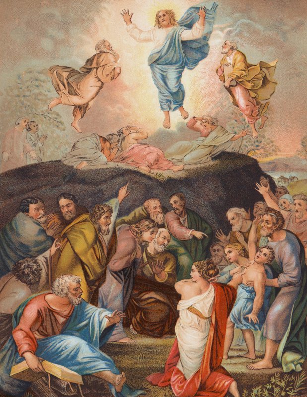 La Transfiguración (litografía en color) de European School