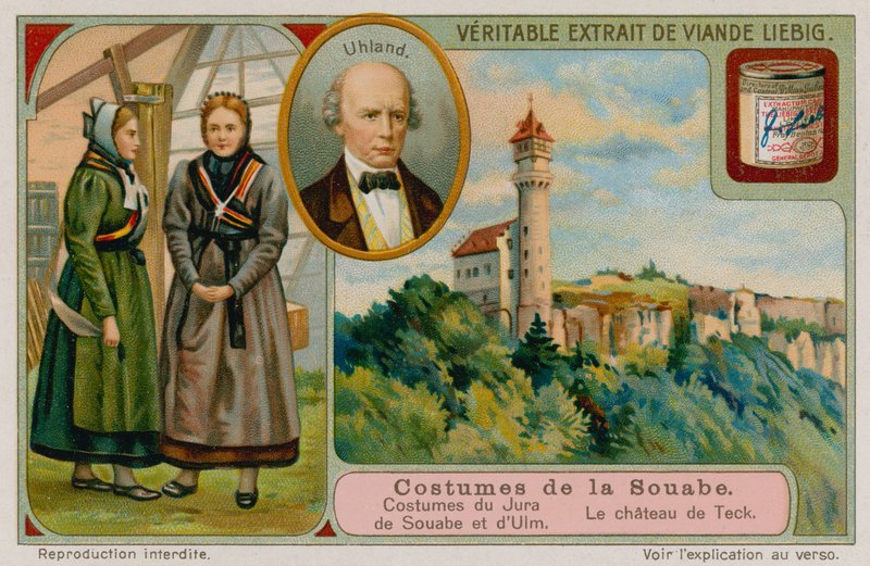 La ropa de Jura y Ulm, Ludwig Uhland y el Castillo Teck de European School