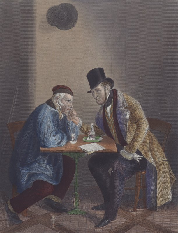 La electora y candidata (color litho) de European School