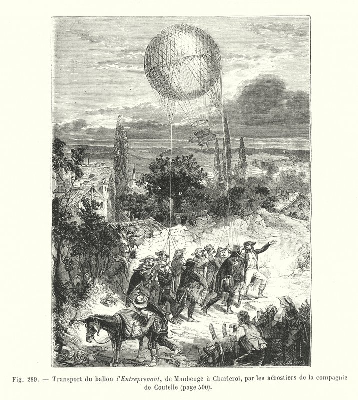 Transporte del globo l
