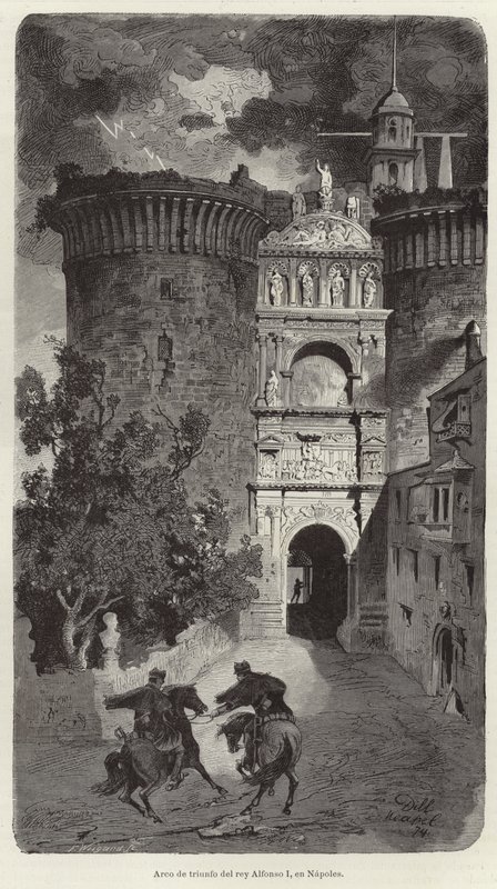 Arco de Triunfo de Alfonso I, en Nápoles de European School