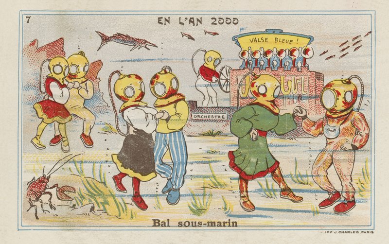 Baile submarino en el año 2000 de European School