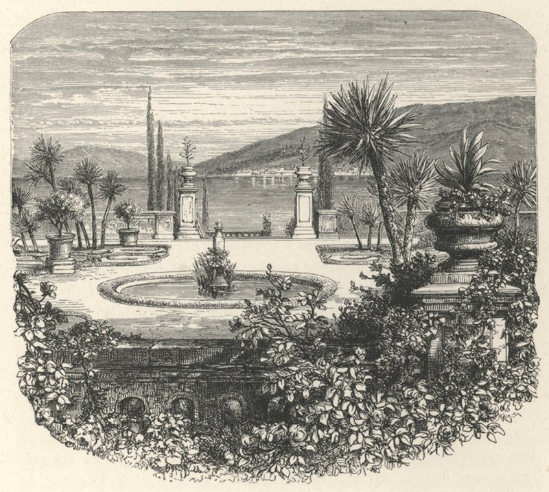 Una terraza de Isola-Bella de European School