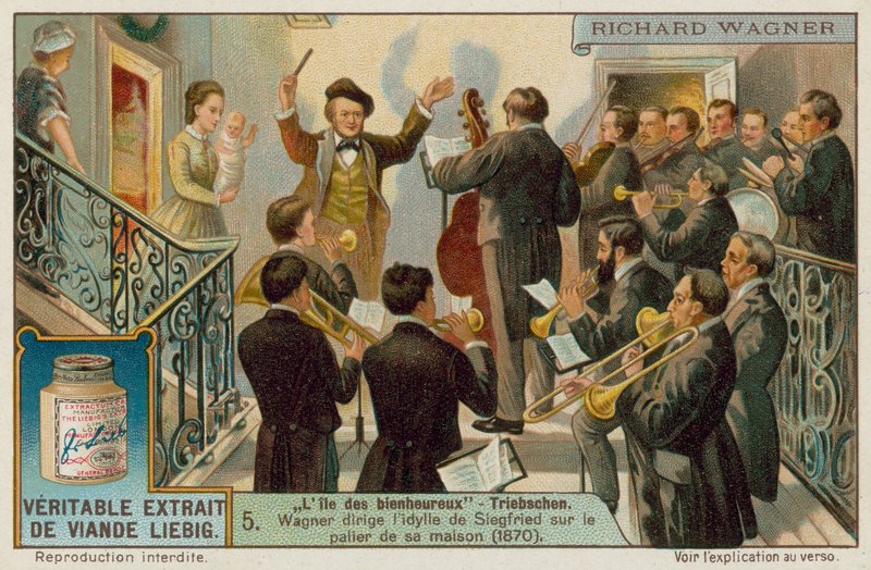 Wagner dirige Siegfried Idyll en Triebschen para celebrar el nacimiento de su hijo de European School