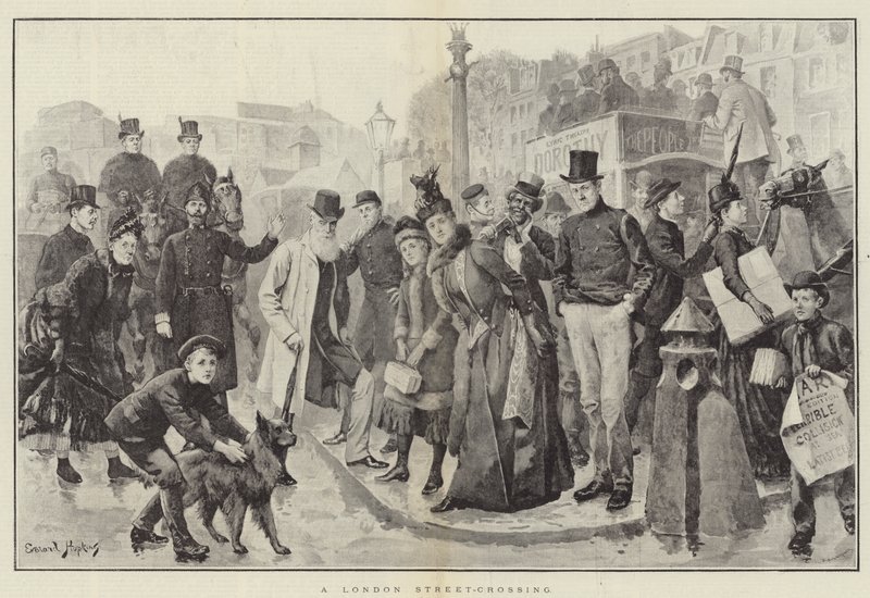 Una Calle de Londres de Everard Hopkins