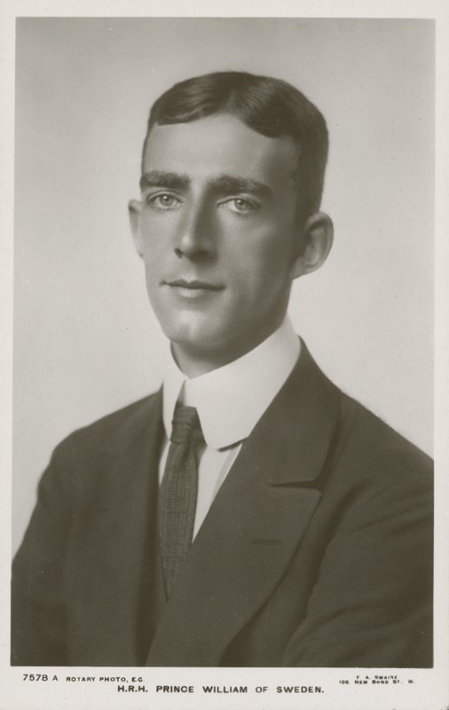SAR Príncipe Guillermo de Suecia, 1913 de F.A Swaine