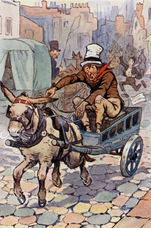 Ilustración para David Copperfield de F. M. B. Blaikie