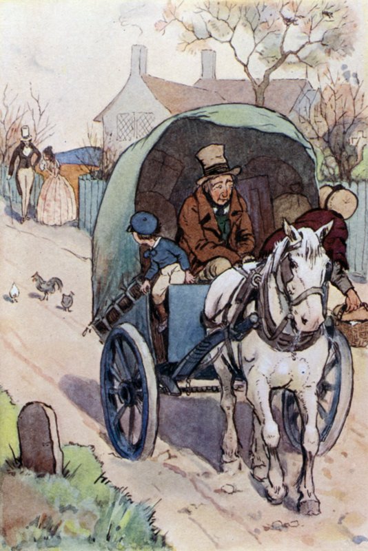Ilustración para David Copperfield de F. M. B. Blaikie